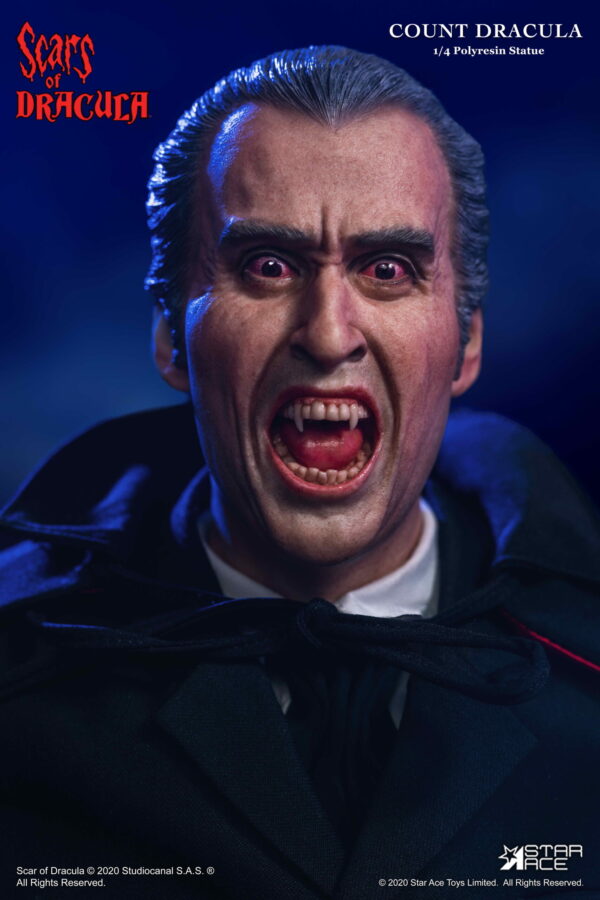 SCARS OF DRACULA COUNT DRACULA 2.0 1/4 POLYRESIN STATUE