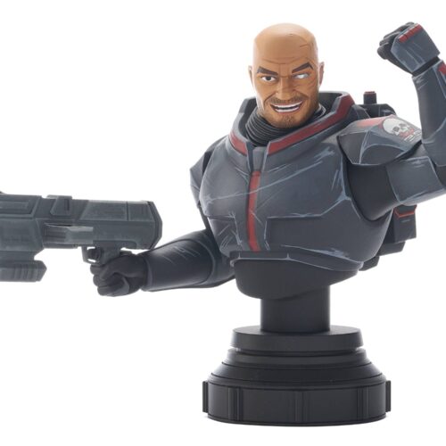 STL195364 STAR WARS CLONE WARS WRECKER 1/7 SCALE BUST