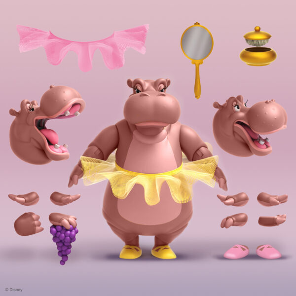 DISNEY ULTIMATES WV2 FANTASIA HYACINTH HIPPO AF