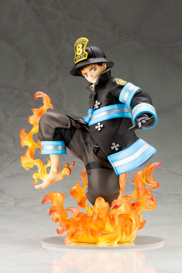 STL196395_1 FIRE FORCE SHINRA KUSAKABE ARTFX J STATUE