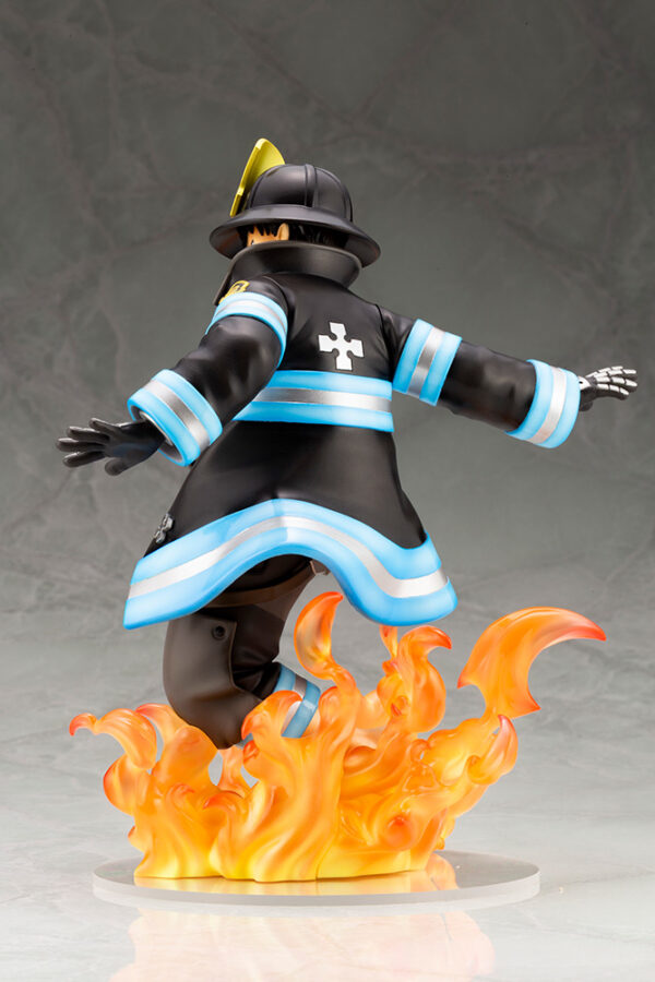 STL196395_3 FIRE FORCE SHINRA KUSAKABE ARTFX J STATUE