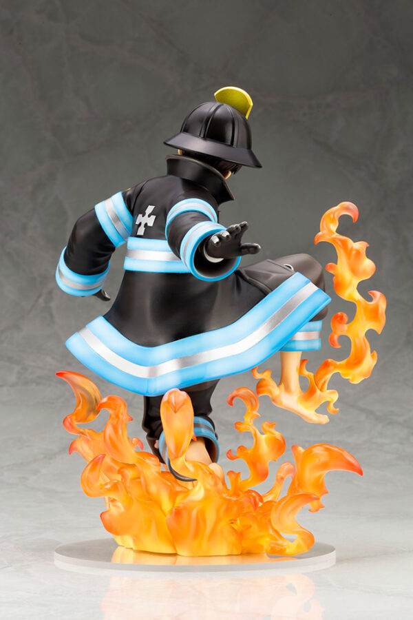 STL196395_4 FIRE FORCE SHINRA KUSAKABE ARTFX J STATUE