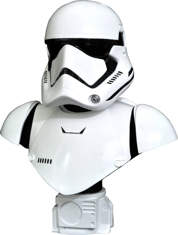 STL199006 SW TFA FIRST ORDER TROOPER LEGENDS IN 3D 1/2 SCALE BUST