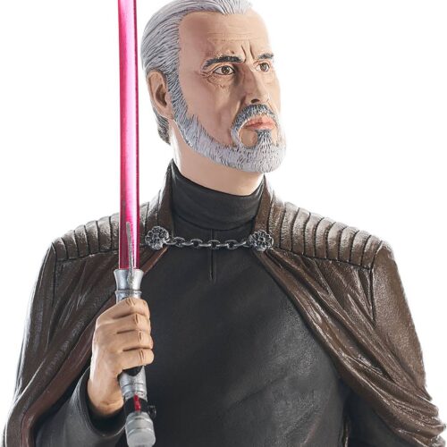 STL199007 STAR WARS REVENGE OF THE SITH COUNT DOOKU 1/6 SCALE BUST