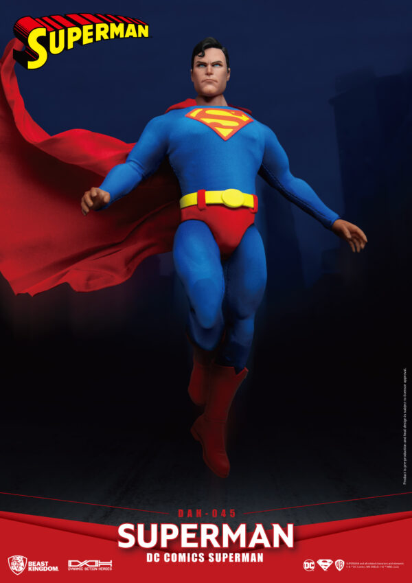 STL201708_2 DC COMICS DAH-045 DYNAMIC 8-CTION HEROES SUPERMAN AF