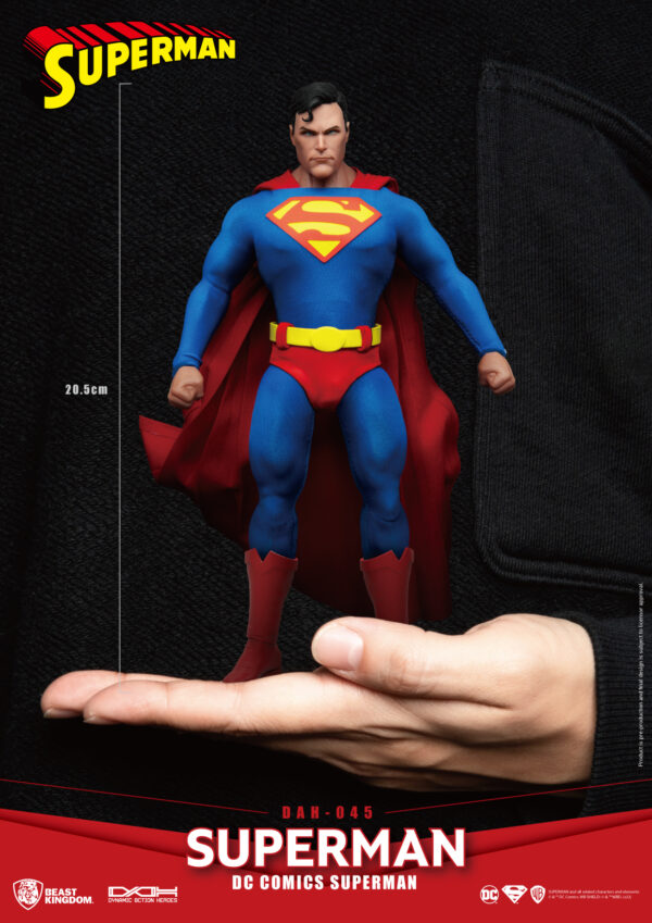 STL201708_8 DC COMICS DAH-045 DYNAMIC 8-CTION HEROES SUPERMAN AF