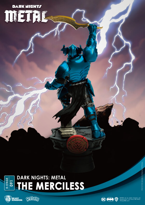 DARK KNIGHTS METAL DS-091 THE MERCILESS D-STAGE 6IN STATUE