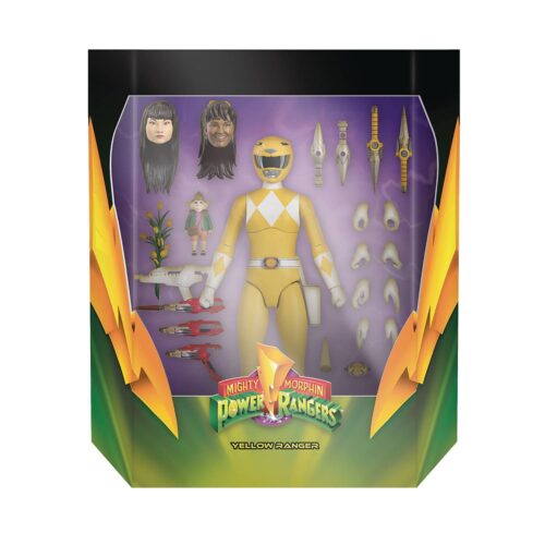 STL202191 POWER RANGERS ULTIMATES YELLOW RANGER ACTION FIGURE
