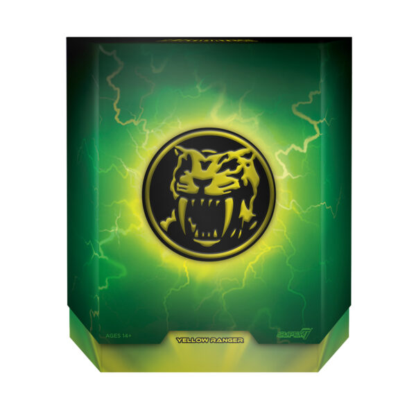 POWER RANGERS ULTIMATES YELLOW RANGER ACTION FIGURE