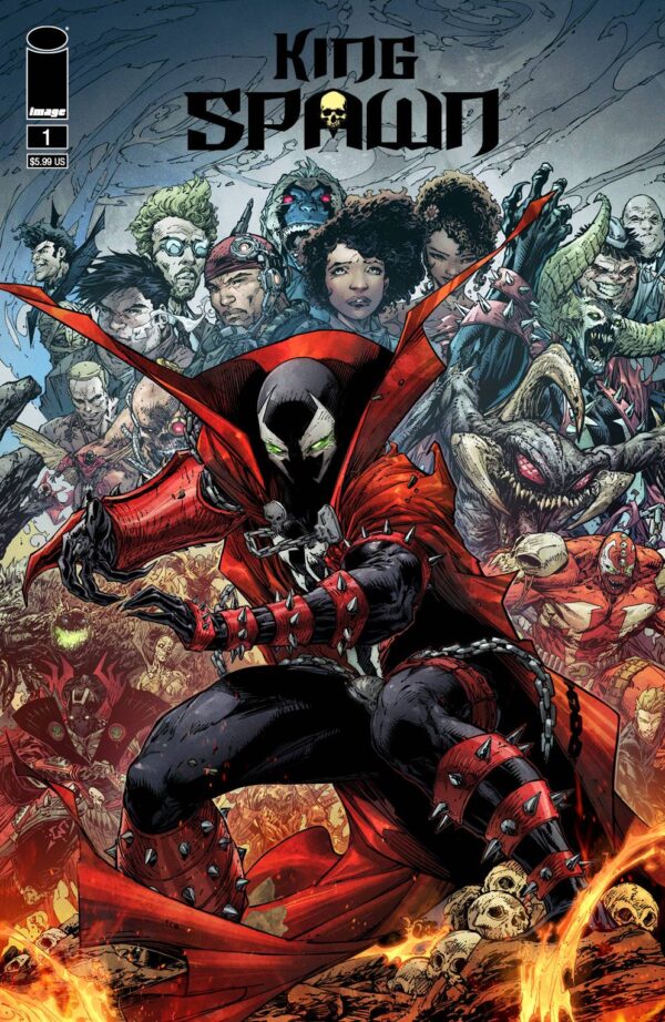 STL202209-2 KING SPAWN #1 - BUNDLE OF 7