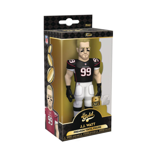 VINYL GOLD NFL TEXANS JJ WATT AWAY UNI CHASE 5IN VIN FIG