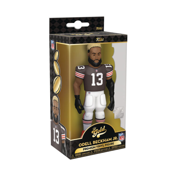 VINYL GOLD NFL BROWNS ODELL BECKHAM HM UNI  5IN VINYL