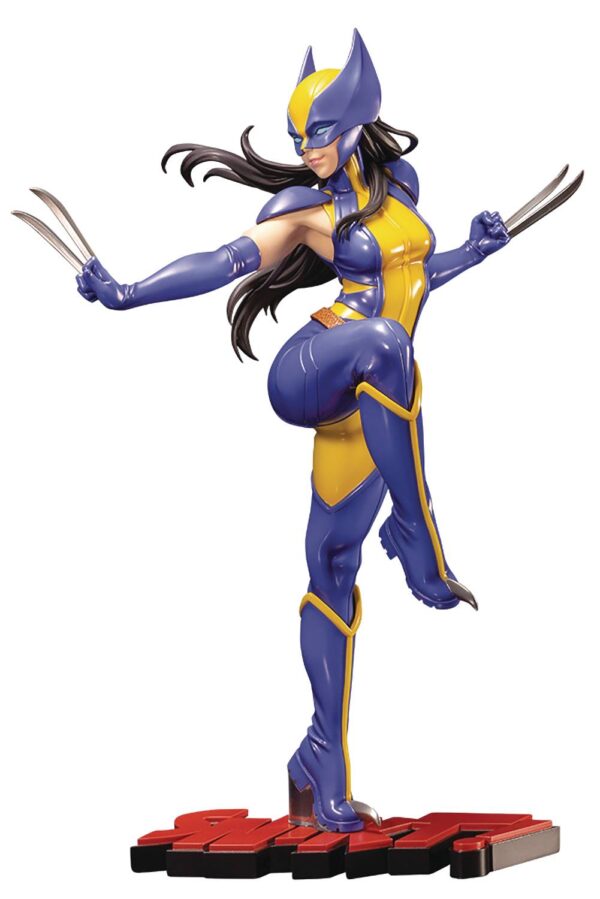STL203724 MARVEL UNIVERSE WOLVERINE LAURA KINNEY BISHOUJO STATUE