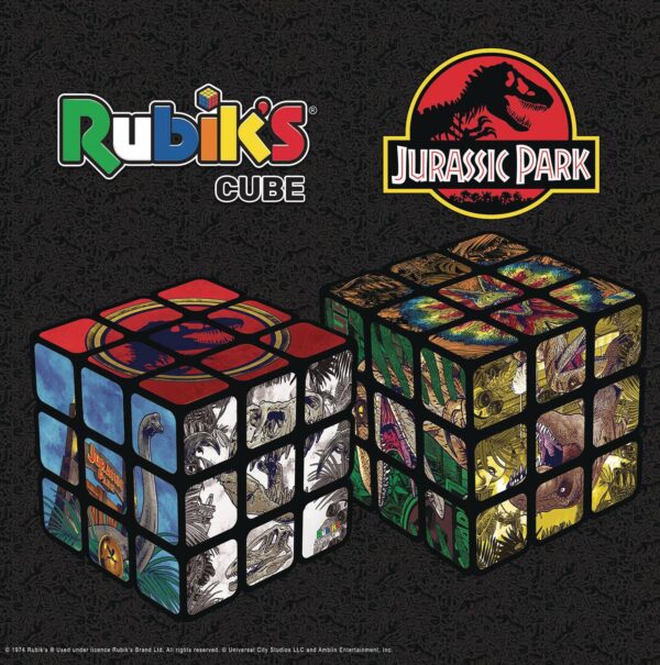 RUBIKS CUBE JURASSIC PARK