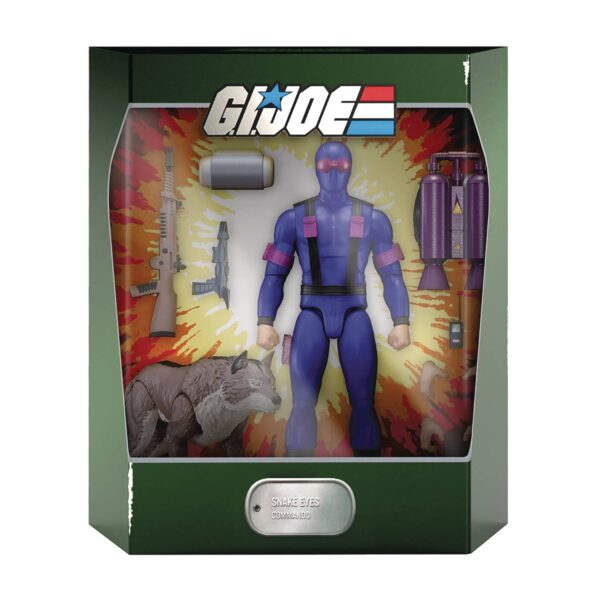 STL204537 GI JOE ULTIMATES REAL AMERICAN HERO SNAKE EYES AF