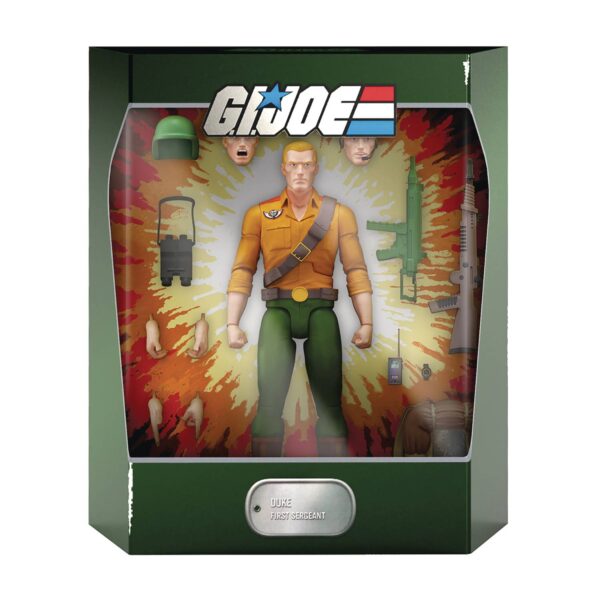 STL204538 GI JOE ULTIMATES REAL AMERICAN HERO DUKE AF