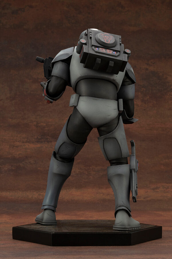 STL204737_2 STAR WARS THE BAD BATCH WRECKER ARTFX STATUE