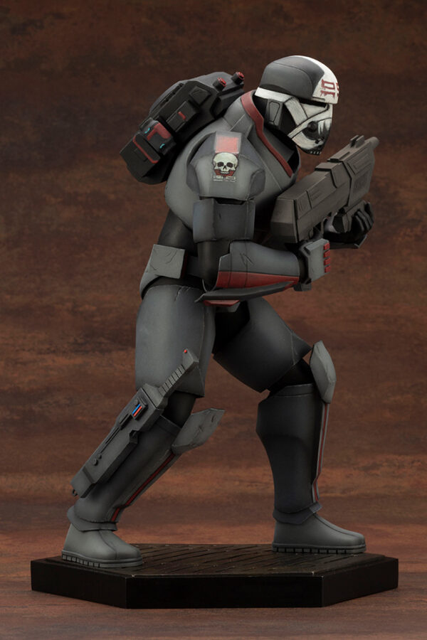 STL204737_3 STAR WARS THE BAD BATCH WRECKER ARTFX STATUE