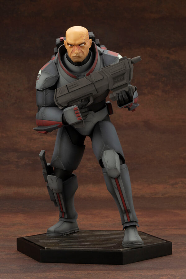 STL204737_4 STAR WARS THE BAD BATCH WRECKER ARTFX STATUE