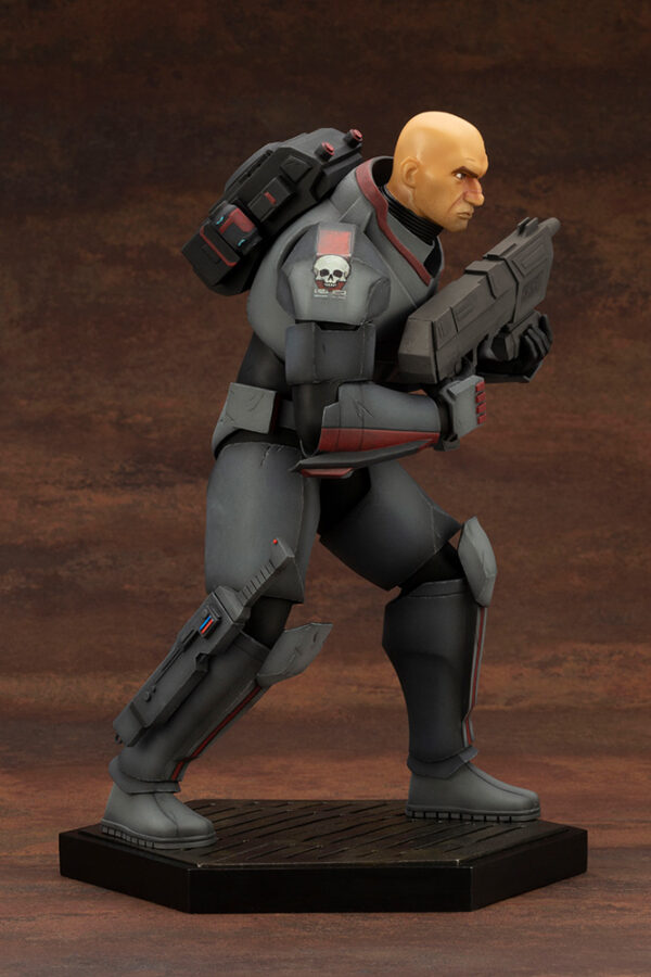 STL204737_5 STAR WARS THE BAD BATCH WRECKER ARTFX STATUE