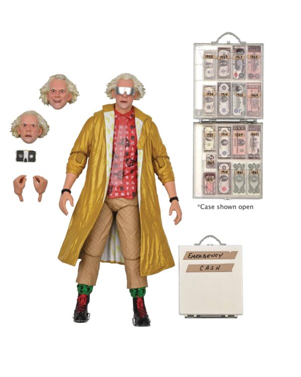 STL205072 BACK TO THE FUTURE 2 DOC BROWN ULTIMATE 7IN AF