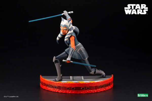 STAR WARS ESCAPE FROM THE CLONES AHSOKA TANO ARTFX STATUE