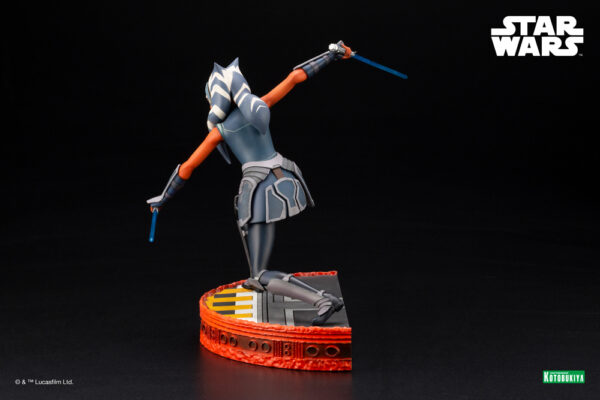 STAR WARS ESCAPE FROM THE CLONES AHSOKA TANO ARTFX STATUE