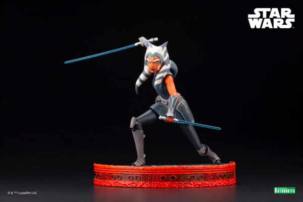 STAR WARS ESCAPE FROM THE CLONES AHSOKA TANO ARTFX STATUE