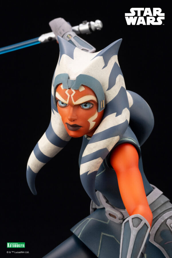 STAR WARS ESCAPE FROM THE CLONES AHSOKA TANO ARTFX STATUE