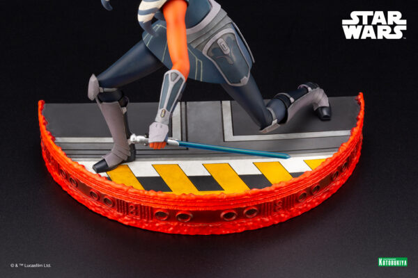 STAR WARS ESCAPE FROM THE CLONES AHSOKA TANO ARTFX STATUE