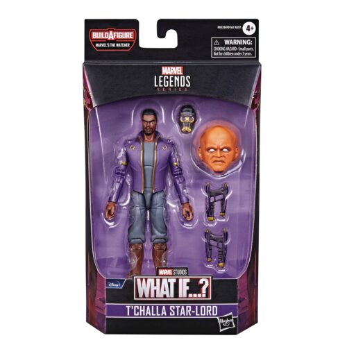 STL206410 MARVEL DISNEY PLUS LEGENDS 6IN TCHALLA STARLORD AF
