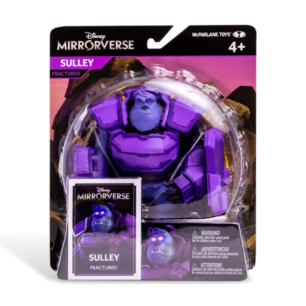 DISNEY MIRRORVERSE 5IN SCALE WV2 SULLEY FRACTURED AF