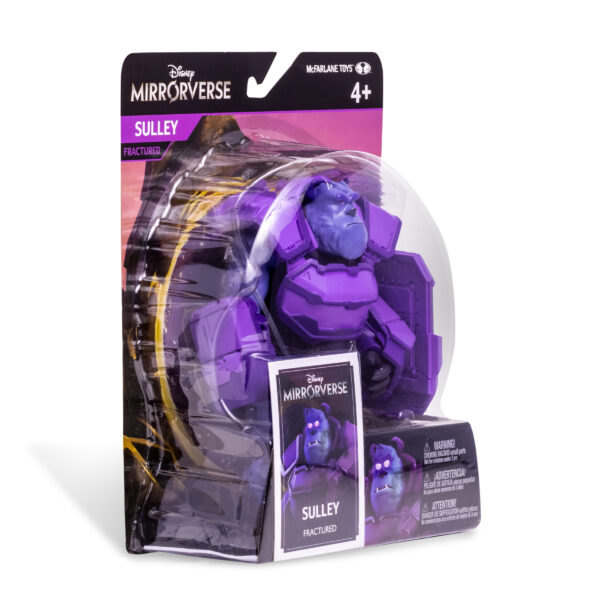 DISNEY MIRRORVERSE 5IN SCALE WV2 SULLEY FRACTURED AF