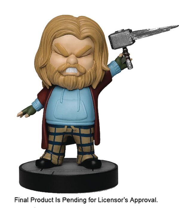STL206422 AVENGERS ENDGAME BRO THOR SER MEA-025 CALLING MJOLNIR FIG