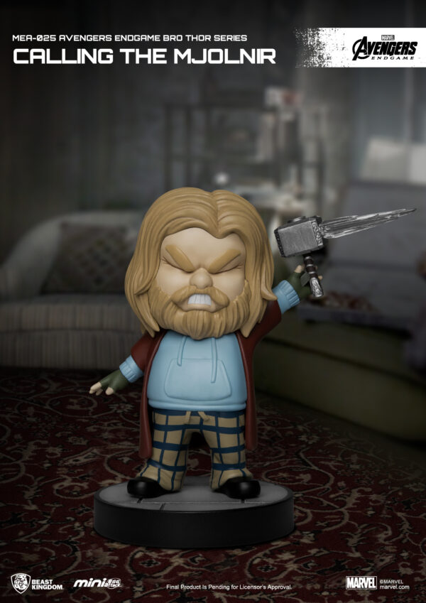 STL206422_1 AVENGERS ENDGAME BRO THOR SER MEA-025 CALLING MJOLNIR FIG