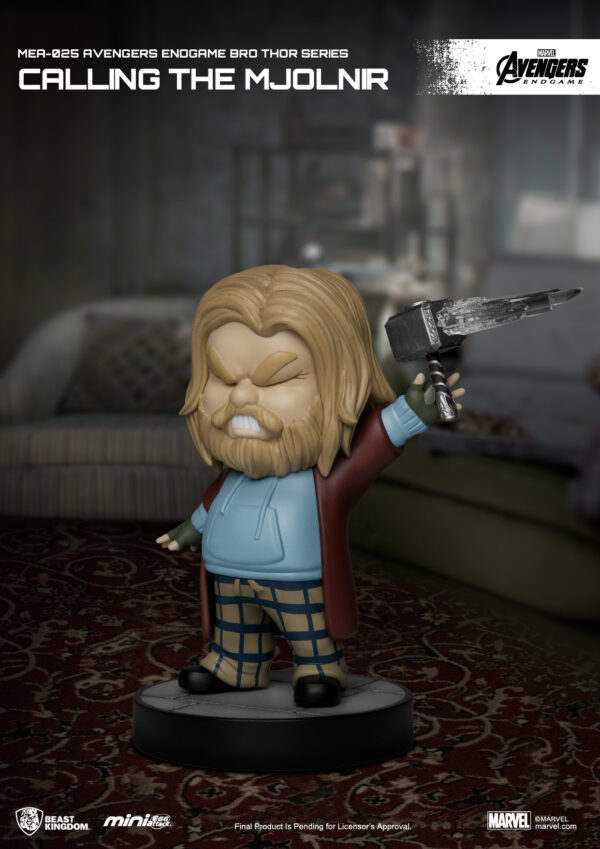 STL206422_2 AVENGERS ENDGAME BRO THOR SER MEA-025 CALLING MJOLNIR FIG