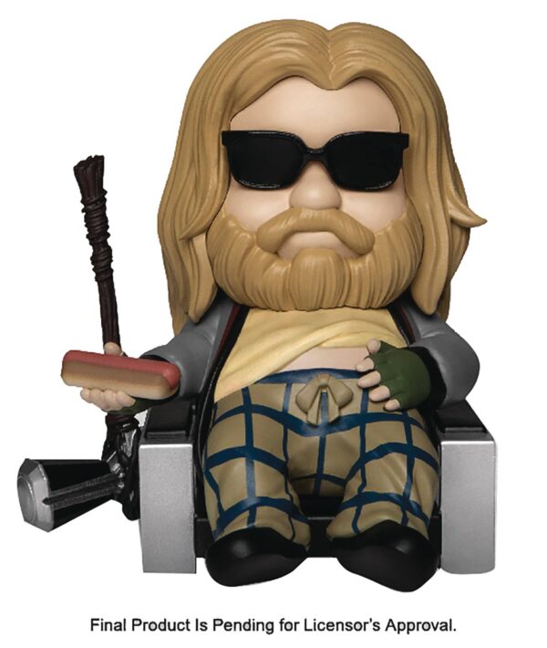 STL206427 AVENGERS ENDGAME BRO THOR SER MEA-025 THINKING TIME FIG