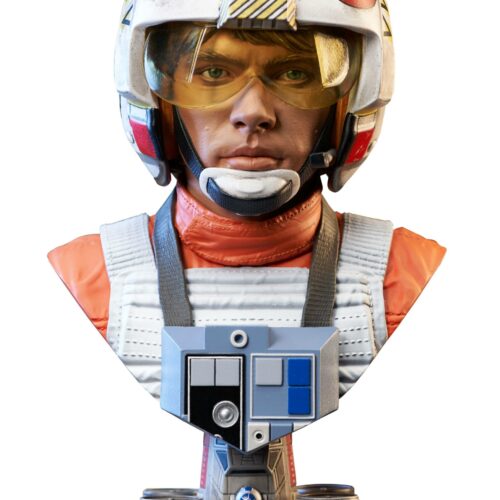 STL207164-scaled STAR WARS A NEW HOPE L3D PILOT LUKE SKYWALKER 1/2 SCALE BUST