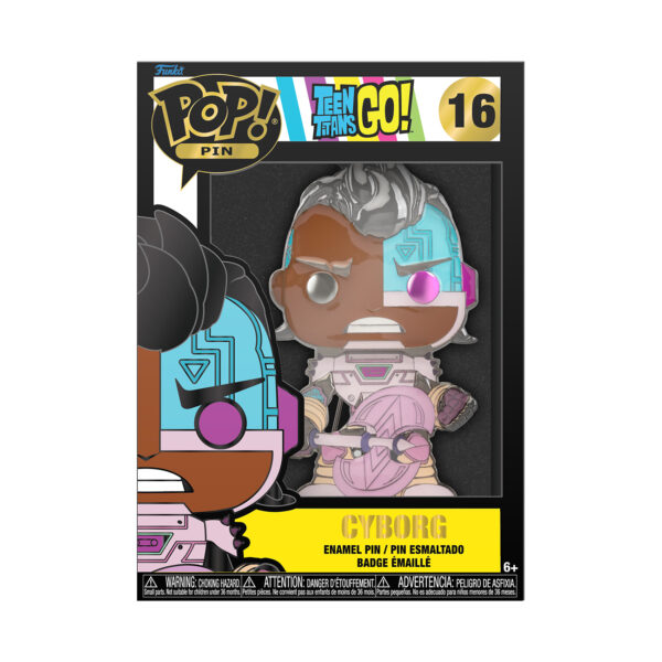 LF POP PINS LPP TEEN TITANS CYBORG