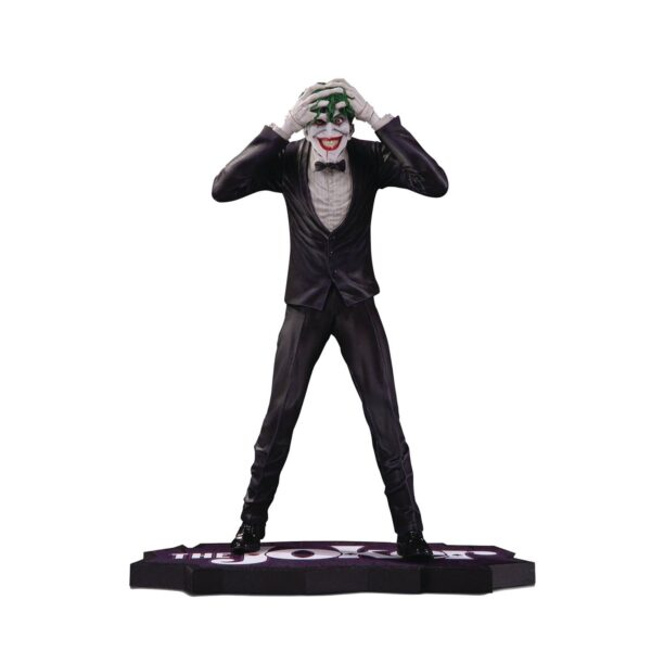 STL208184 JOKER PURPLE CRAZE JOKER BY BRIAN BOLLAND STATUE