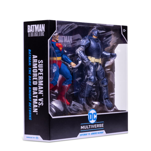 STL208989_5 DC COLLECTOR DKR SUPERMAN V BATMAN 7IN SCALE AF 2PK