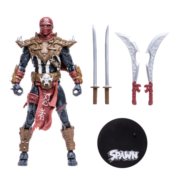 STL211152_2 SPAWN WV3 7IN SCALE NINJA SPAWN AF