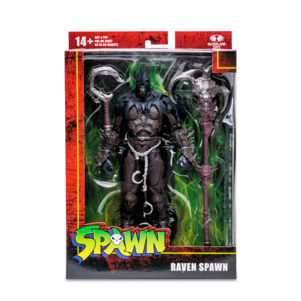 STL211205_5 SPAWN WV3 7IN SCALE RAVEN SPAWN W/SMALL HOOK AF