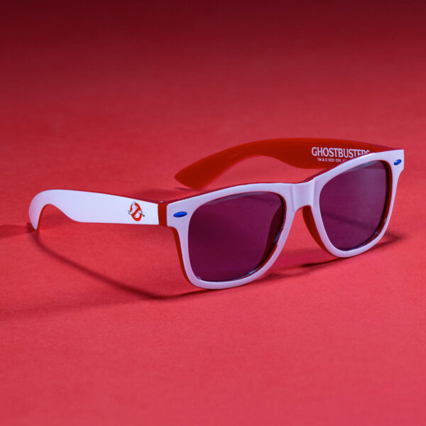 STL211425_1 GHOSTBUSTERS WHITE AND RED SUNGLASSES