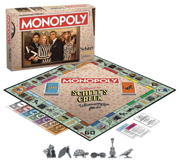 SCHITTS CREEK MONOPOLY BOARD GAME