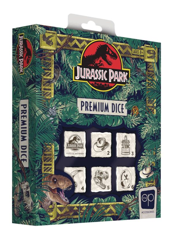 STL212067 JURASSIC PARK PREMIUM DICE SET