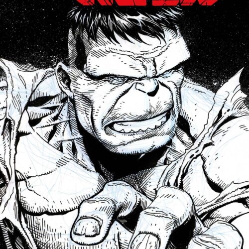STL212288 HULK #3 CHEUNG HEADSHOT SKETCH VAR