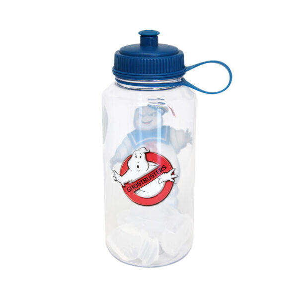 STL213637_1-scaled GHOSTBUSTERS STAY PUFT 32OZ WATER BOTTLE W/ MOLDED ICE CUBES