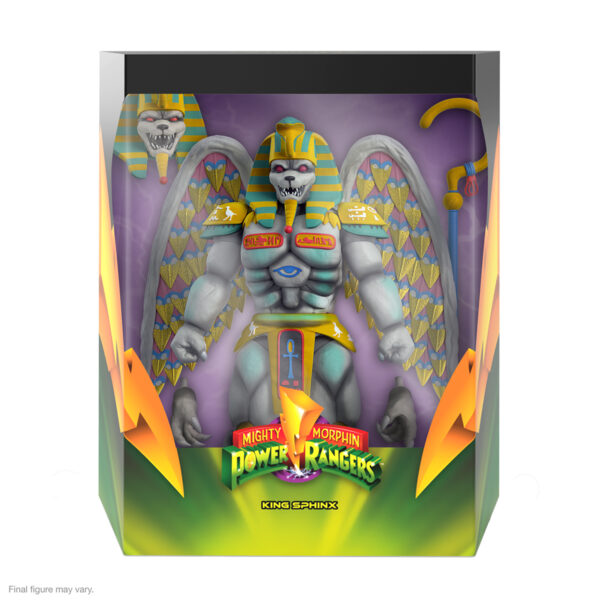 POWER RANGERS ULTIMATES W2 KING SPHINX ACTION FIGURE