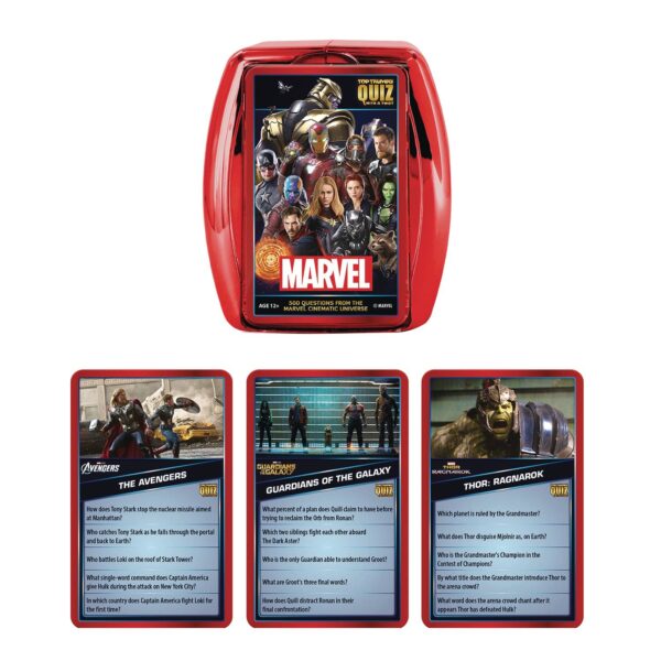STL213837 MARVEL UNIVERSE QUIZ GAME